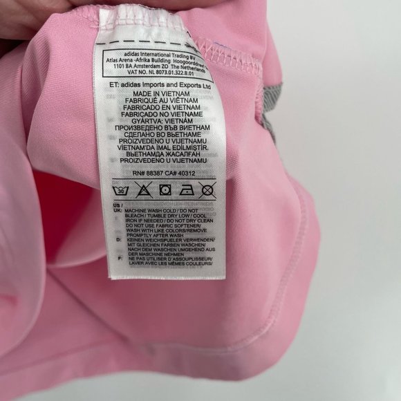 Adidas‎ Golf AdiPure Polo Shirt Men's Size XL Pink - Picture 4 of 9